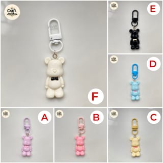 Cute Teddy Bear Keychain 4
