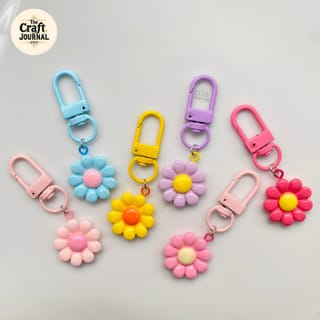 Floral Keychain 1