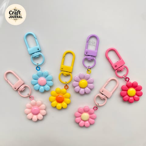 Floral Keychain