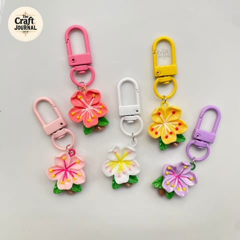 Floral Keychain