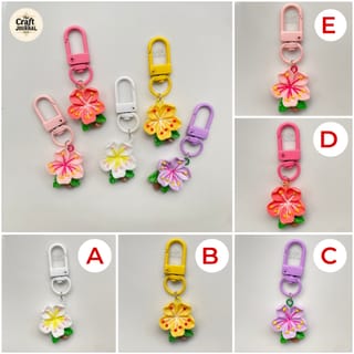 Floral Keychain 5
