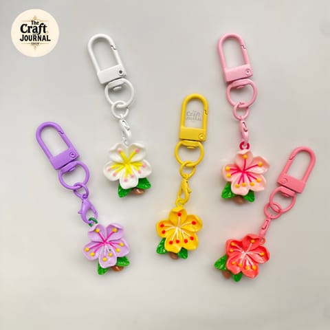 Floral Keychain