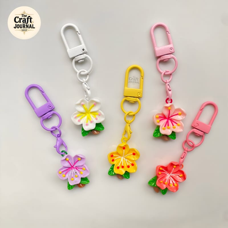 Floral Keychain