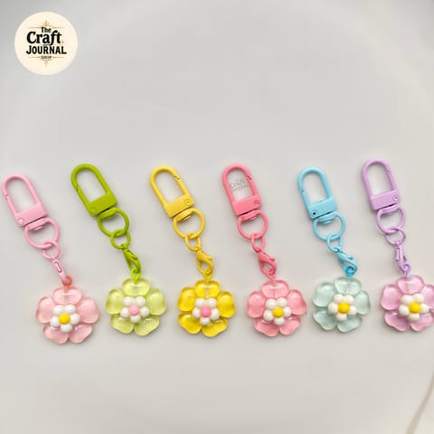 Floral Keychain