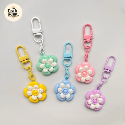Floral Keychain
