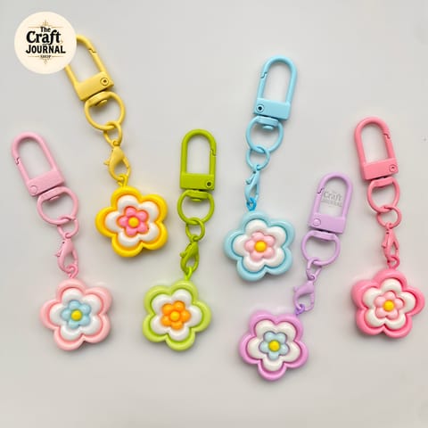 Floral Keychain
