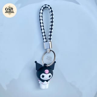 Cute Sanrio Cartoon Braided Keychain 3