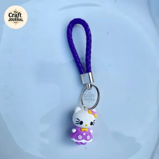 Hello Kitty Braided Keychain 4