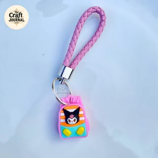 Backpack Sanrio Character Braided Keychain 2