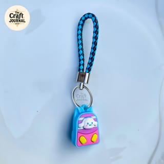 Backpack Sanrio Character Braided Keychain 3
