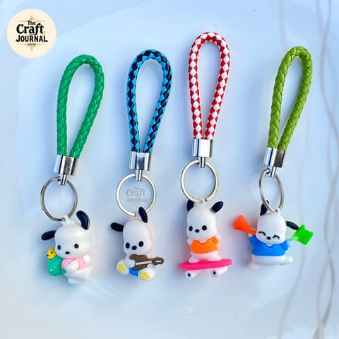 Cartoon Braided Keychain