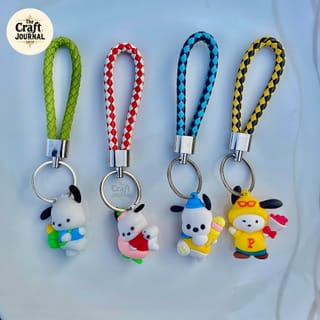Cartoon Braided Keychain 1