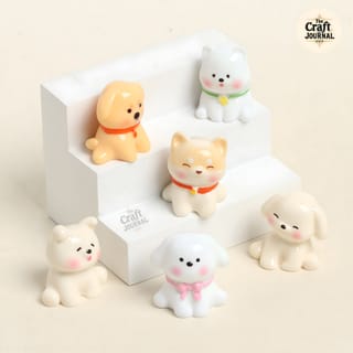Cute Puppy Figurine 2
