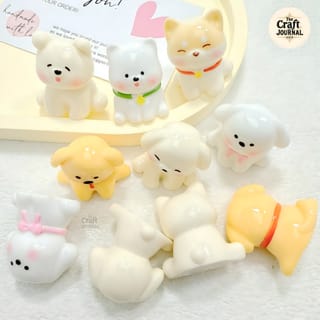 Cute Puppy Figurine 4
