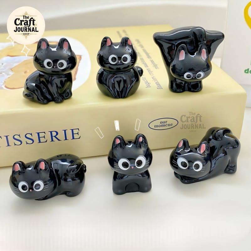 Black Cat Figurine