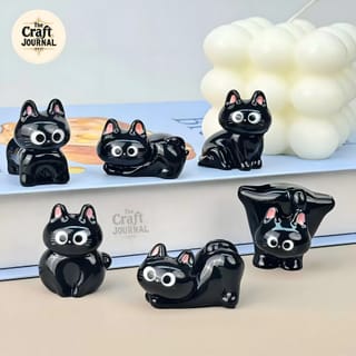 Black Cat Figurine 2