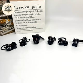 Black Cat Keychain 3