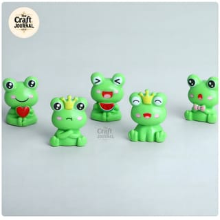 Green Frog Mini Figurine 3
