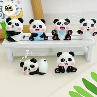 Panda Resin Mini Figurine 2
