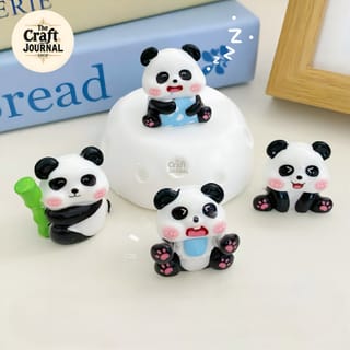 Panda Resin Mini Figurine 3