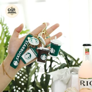 Starbucks Silicone Coffee Cup Keychain 2