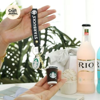 Starbucks Silicone Coffee Cup Keychain 4