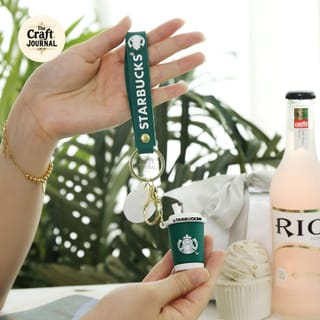 Starbucks Silicone Coffee Cup Keychain 5