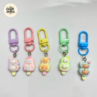 Cute Ice-Cream Style Keychain 1