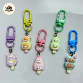 Cute Ice-Cream Style Keychain 2