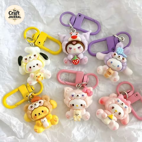 Kawaii Cartoon Keychain