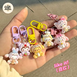 Kawaii Cartoon Keychain 3
