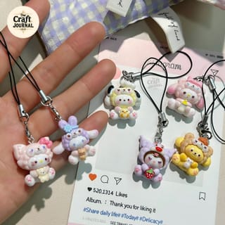 Kawaii Cartoon Phone Charm 3