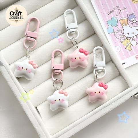 Star Kitty Keychain