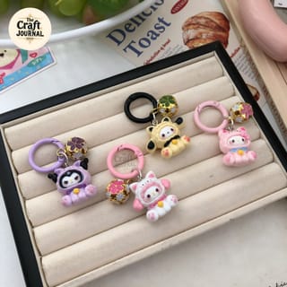 Cute Mini Character Keyring 3