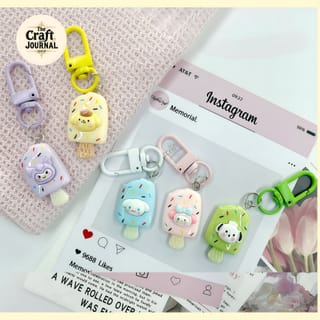 Sanrio Ice Cream Cartoon Keychain 3