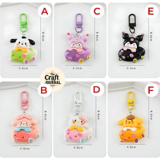 Sanrio Cartoon Car Keychain 4