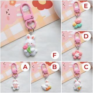 Radish Rabbit Keychain 5