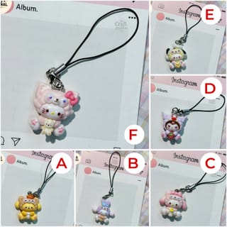 Kawaii Cartoon Phone Charm 5