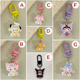 Kawaii Cartoon Keychain 5