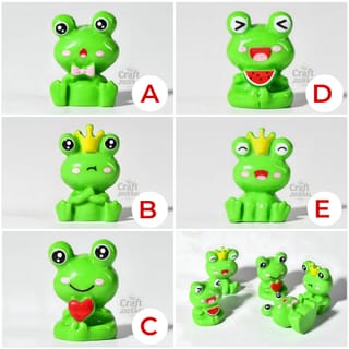 Green Frog Mini Figurine 5