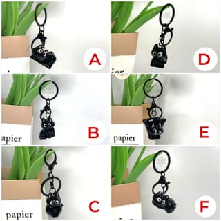 Black Cat Keychain 4
