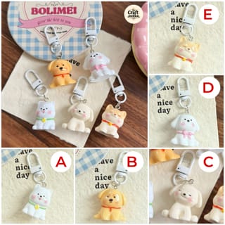 Cute Puppy Keychain 4