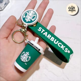 Starbucks Silicone Coffee Cup Keychain 5