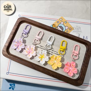 Cherry Blossom Keychain 2
