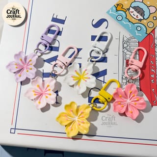 Cherry Blossom Keychain 3