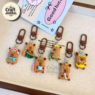 Capybara Keychain 1