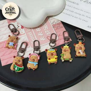 Capybara Keychain 3
