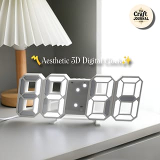 3D LED Digital Clock 3