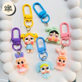 Crying Baby Keychain 3