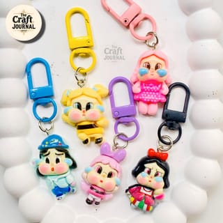 Crying Girls Keychain 3